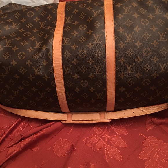 Louis Vuitton keepall duffle bag 55 Brown monogram - Picture 7 of 7